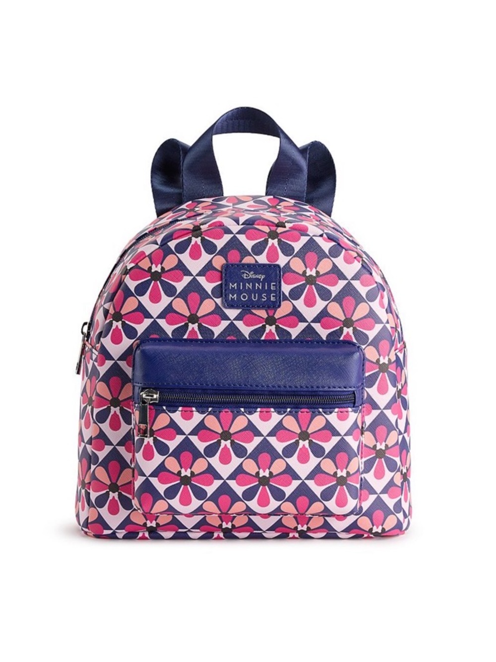 Disney Minnie Mouse Pink and Purple Floral Mini Backpack
